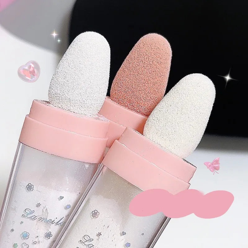 Highlighter Powder Ultra-fine Pearls Diamond Shine - Face & Body Brightening Champagne Gold Shimmer for Clavicle Glow