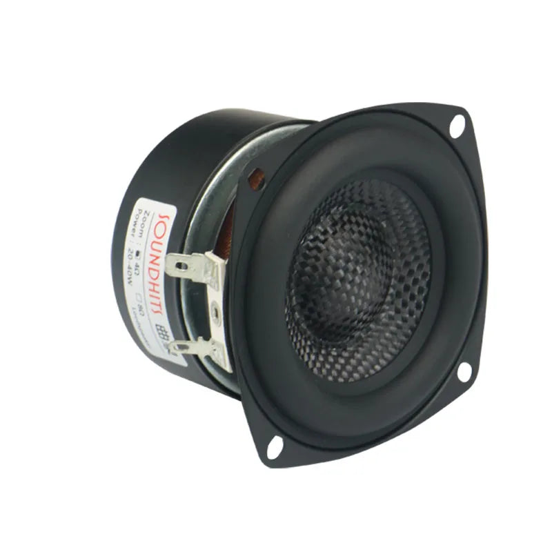 25~40W 3 Inch Speaker Unit 4~8ohm Woofer Subwoofer Speaker Bass Hifi LoudSpeaker Units Glass Fiber Woven Basin Low Frequency