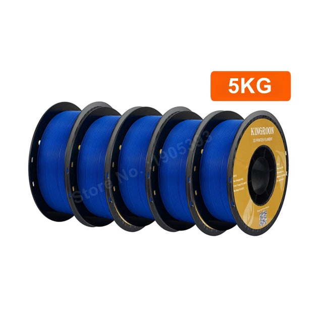 KINGROON PETG 3D Printer Filament 1.75mm 5KG 10KG Mix Color 3D Printing Material 1kg/roll  petg Plastic For FDM 3dprinter