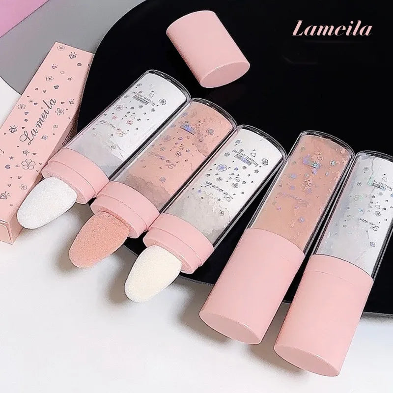 Highlighter Powder Ultra-fine Pearls Diamond Shine - Face & Body Brightening Champagne Gold Shimmer for Clavicle Glow