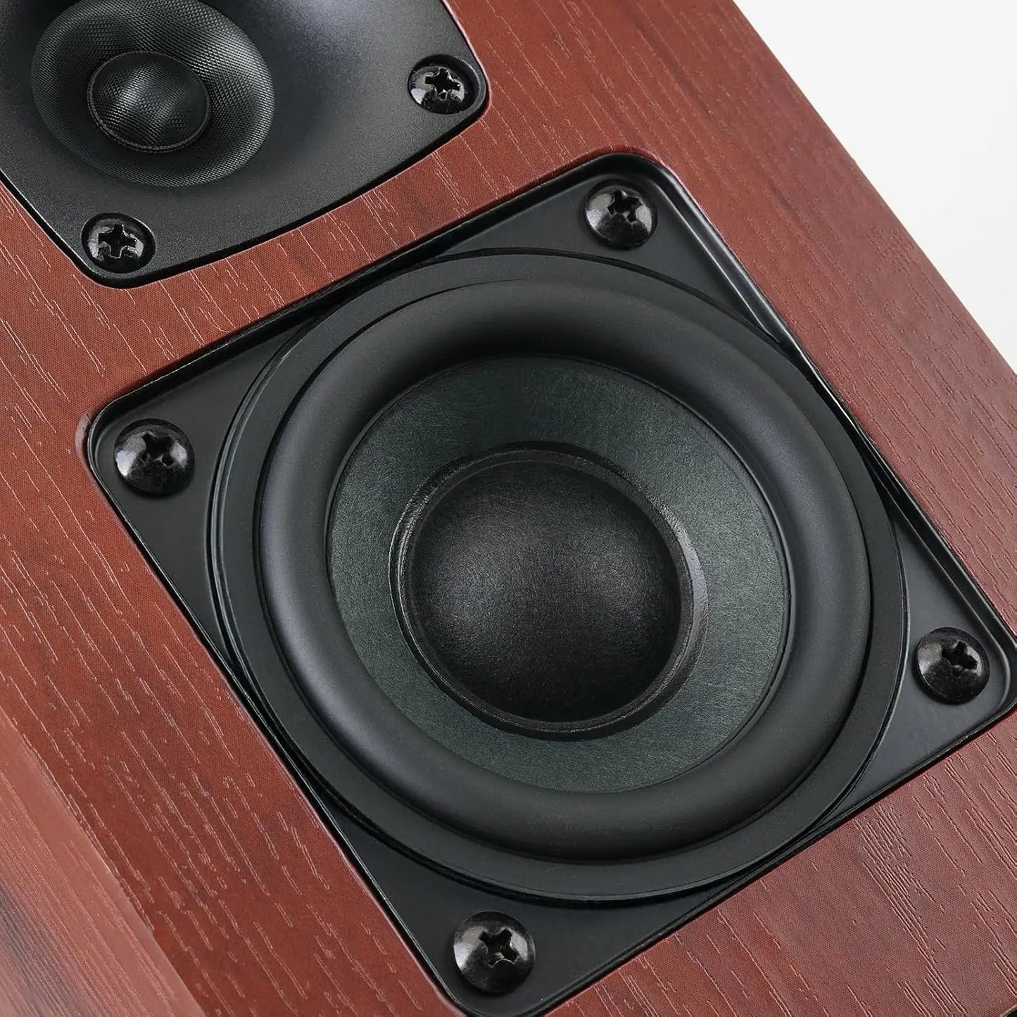 40W Bluetooth Bookshelf Speakers with Woofer, Optical/AUX/TV-ARC for Turntable, No Amplifier Needed
