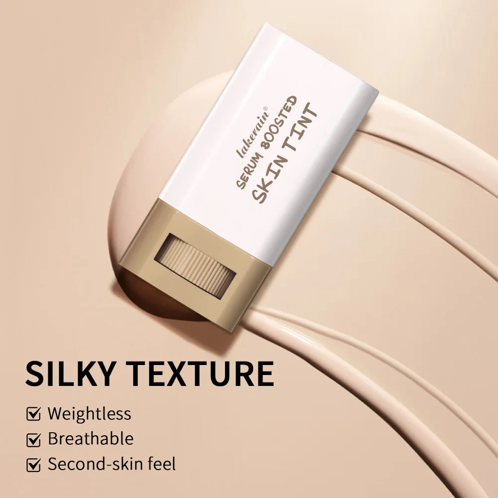 Foundation Stick Balm Skin Bronze Tint Eraser Foundation Stick Smooth Plumper Long-lasting Flawless Makeup Face Beauty Cosmetics
